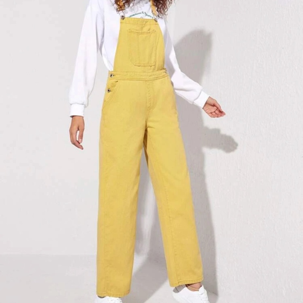 Yellow overalls